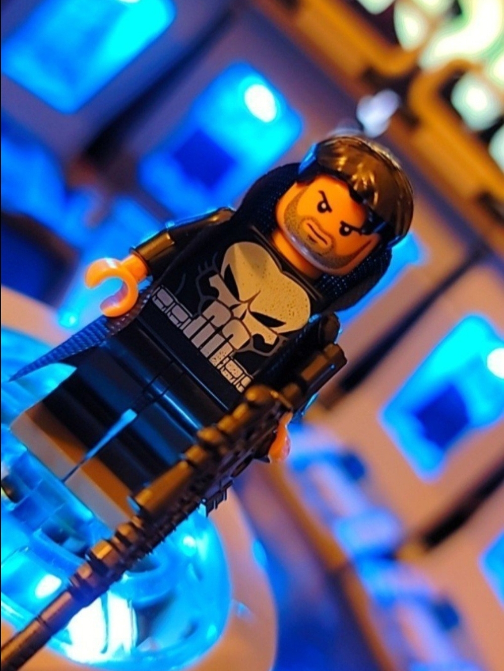 Punisher Minifigure Lego Compatible - Picture 11 of 11